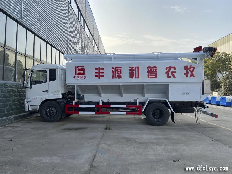 程力集團(tuán)東風(fēng)天龍散裝飼料運(yùn)輸車